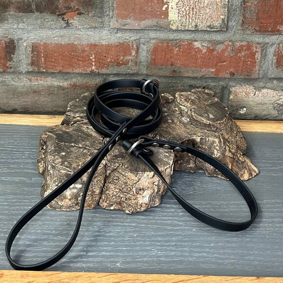 7' Biothane Convertible Slip Dog Leash No Pull Harness or Head Halter 1/2" wide - Picture 1 of 8